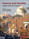 Poverty and Morality (eBook): Religious and Secular Perspectives